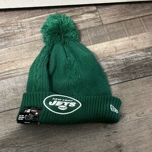 New York Jets Knit NFL Winter Pom Pom Beanie Hat